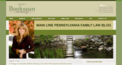 Desktop Screenshot of mainlinepafamilylawblog.com